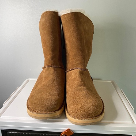 Cloud Nine Trixe Wheat Sheepskin Winter Boots - Picture 4 of 10